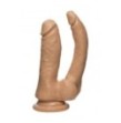 Fallo realistico doppio vaginale anale con ventosa dildo maxi mini the D double