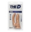 Fallo realistico doppio vaginale anale con ventosa dildo maxi mini the D double