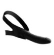 Fallo indossabile nero realistico vaginale anale indossabile strap on face black