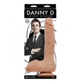 Fallo realistico con ventosa dildo vaginale maxy big danny D cock  10