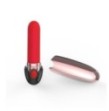 Vibratore vaginale stimolatore clitoride sex toys rossetto donna rosso red future