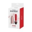 Vibratore vaginale stimolatore clitoride sex toys rossetto donna rosso red future