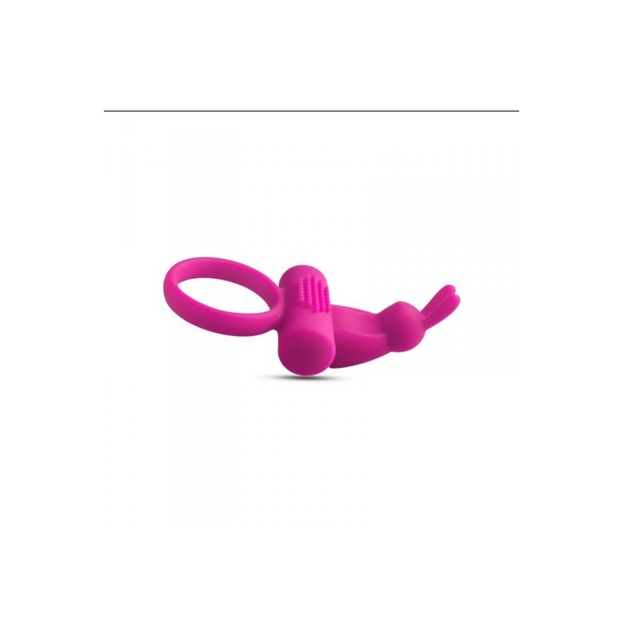 Anello fallico vibrante stimolatore clitoride rabbit in silicone sex toys uomo donna