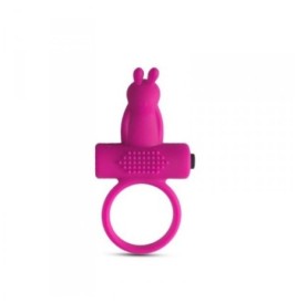 Anello fallico vibrante stimolatore clitoride rabbit in silicone sex toys uomo donna