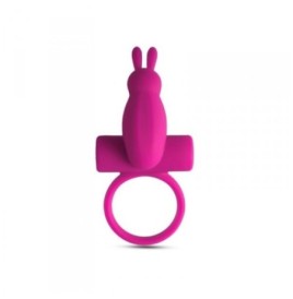 Anello fallico vibrante stimolatore clitoride rabbit in silicone sex toys uomo donna