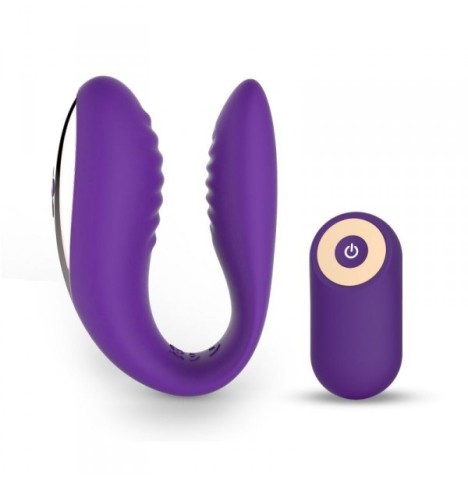 Stimolatore vaginale con telecomando vibratore vaginale per coppia sex toys purp lovers