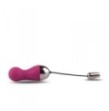 ovetto vaginale stimolatore clitoride sex toys per donna clitorideo in silicone con telecomando pink