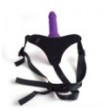 Strap on dildo vaginale anale per punto g indossabile fallo realistico dildo in silicone slim g