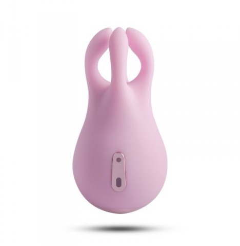 Stimolatore vaginale in silicone rosa per donna vibratore clitoride ricaricabile