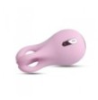 Stimolatore vaginale in silicone rosa per donna vibratore clitoride ricaricabile