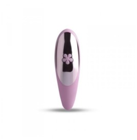 Vibratore vaginale stimolatore clitorideo per donna in silicone rosa sex toy