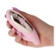 Vibratore vaginale stimolatore clitorideo per donna in silicone rosa sex toy