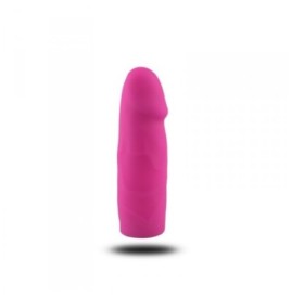 Dildo red strap on indossabile realistico fallo anale vaginale con cintura pink