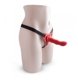 dildo red strap on indossabile fallo anale vaginale con cintura