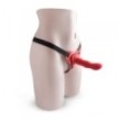 dildo red strap on indossabile fallo anale vaginale con cintura