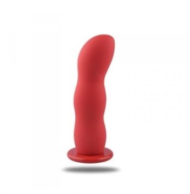 dildo red strap on indossabile fallo anale vaginale con cintura