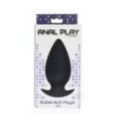 Fallo anale dildo in silicone nero big black anal butt sex toys per uomo e donna