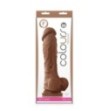 dildo realistico in silicone con ventosa fallo vaginale anale maxi cock nero sex toys 8 caramel