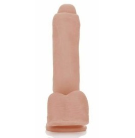 Fallo realistico con ventosa dildo vaginale anale con ventosa e testicoli sex toys