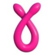 Fallo doppio anale vaginale dildo in silicone xxl maxi Double Whammy