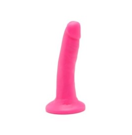 Fallo realistico slim dildo morbido vaginale anale con ventosa in silicone mini