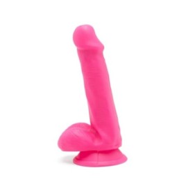 Dildo realistico slim morbido vaginale anale con ventosa in silicone fallo mini