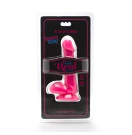 Dildo realistico slim morbido vaginale anale con ventosa in silicone fallo mini