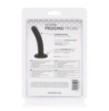 dildo fallo in silicone nero con ventosa curvo penetrazione anale vaginale black