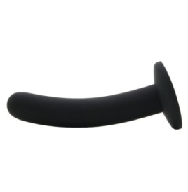 dildo fallo in silicone nero con ventosa curvo penetrazione anale v...