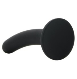 dildo fallo in silicone nero con ventosa curvo penetrazione anale v...