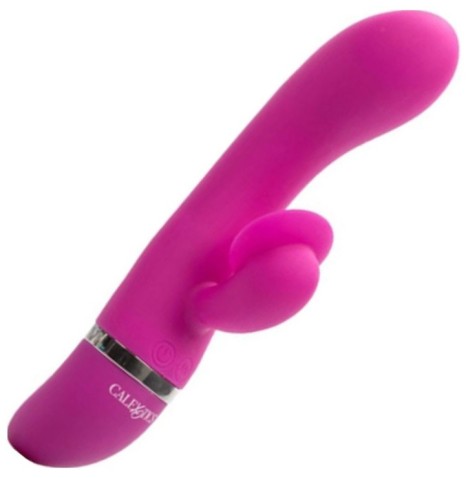 vibratore dildo stimolatore vaginale anale e clitoride morbido impe...