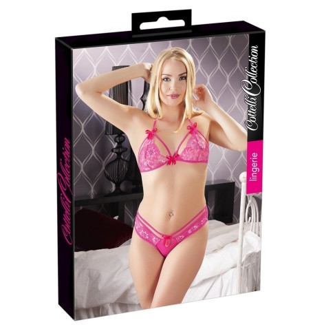 set completino intimo sexy donna con reggiseno e slip mutande bh sl...