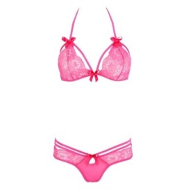 set completino intimo sexy donna con reggiseno e slip mutande bh sl...