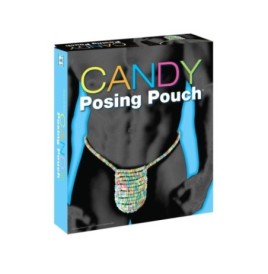 Perizoma maschile commestibile di caramelle candy posing pouch - Se...