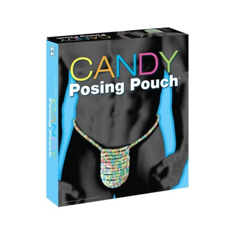 Perizoma maschile commestibile di caramelle candy posing pouch - Se...