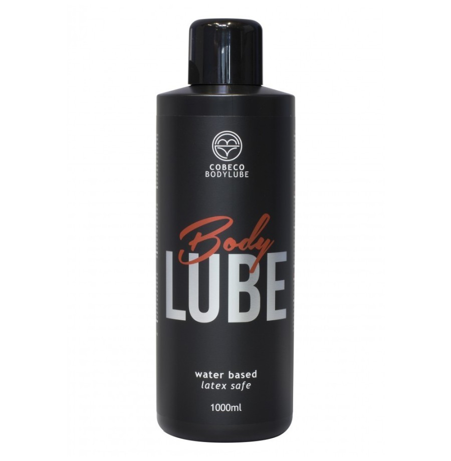 LUBRIFICANTE GEL MASSAGGI A BASE D'ACQUA CBL COBECO BODYLUBE WATERBASED BOTTLE (1000ML)