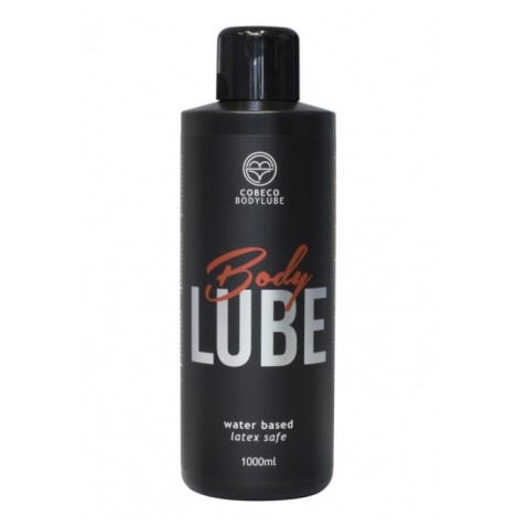 LUBRIFICANTE GEL MASSAGGI A BASE D'ACQUA CBL COBECO BODYLUBE WATERBASED BOTTLE (1000ML)