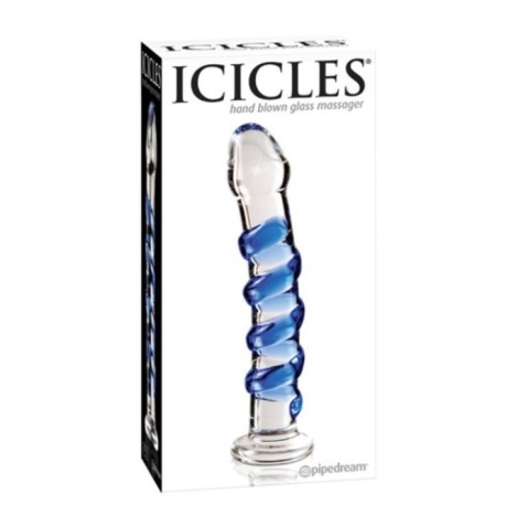 Fallo in vetro glass icicles no 5 - Falli - Sexy Shop Ingrosso