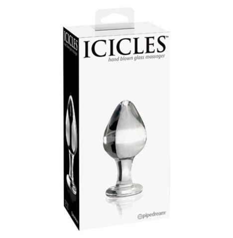 Fallo plug anale in vetro Glass icicles no 25 - Falli - Sexy Shop I...