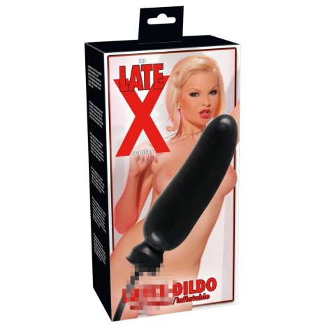 dildo fallo gonfiabile in lattice nero per sesso uomo donna stimolatore black