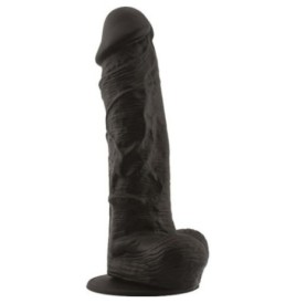 FALLO REALISTICO REAL SAFE BIG ARM black dildo con ventosa in silic...