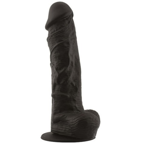 FALLO REALISTICO REAL SAFE BIG ARM black dildo con ventosa in silic...