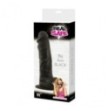 FALLO REALISTICO REAL SAFE BIG ARM black dildo con ventosa in silicone nero