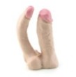 Fallo dildo realistico doppio strap on indossabile vaginale anale  vac-u-look flash