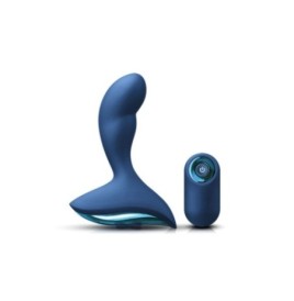 vibratore stimolatore anale uomo donna con telecomando in silicone ...