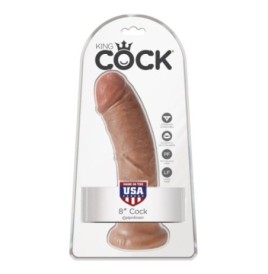 Fallo vaginale king cock realistico dildo vaginale con ventosa 8 Ca...