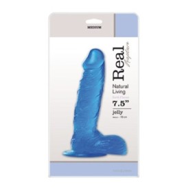 Fallo dildo Jelly Blue rapture real 7.5 - Falli - Sexy Shop Ingrosso