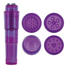 Stimolatore per clitoride multitestina pulsy purple - Stimolatori V...