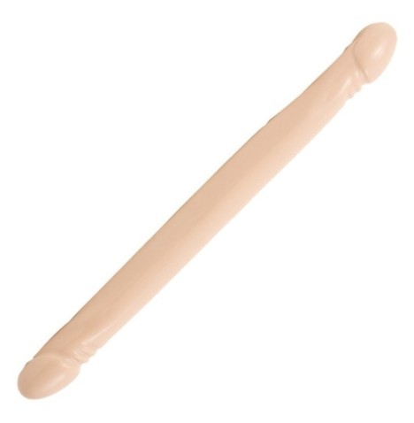 Dildo Doppio fallo header veined 18 white - Falli Doppi - Sexy Shop...