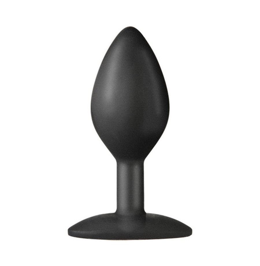 Plug anale silicone platinum premium  the mini's spade medium black